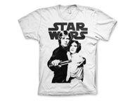 Star Wars Vintage T-paita, valkoinen