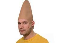 Conehead munapääperuukki