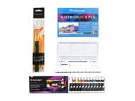 Akryylimaalaussetti, 4 osaa