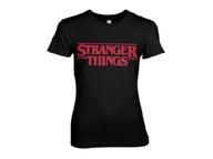 Stranger Things Naisten T-paita, musta