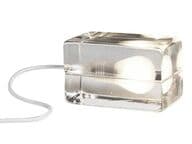 Design House Stockholm suuri Block-lamppu, valkoinen johto