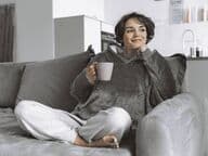 XXL Jättihuppari, harmaa