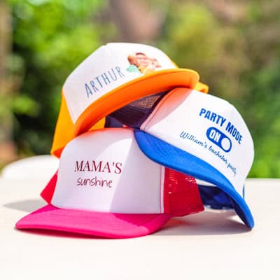 Aikuisten trucker lippis XS-S, syvänsininen | smartphoto