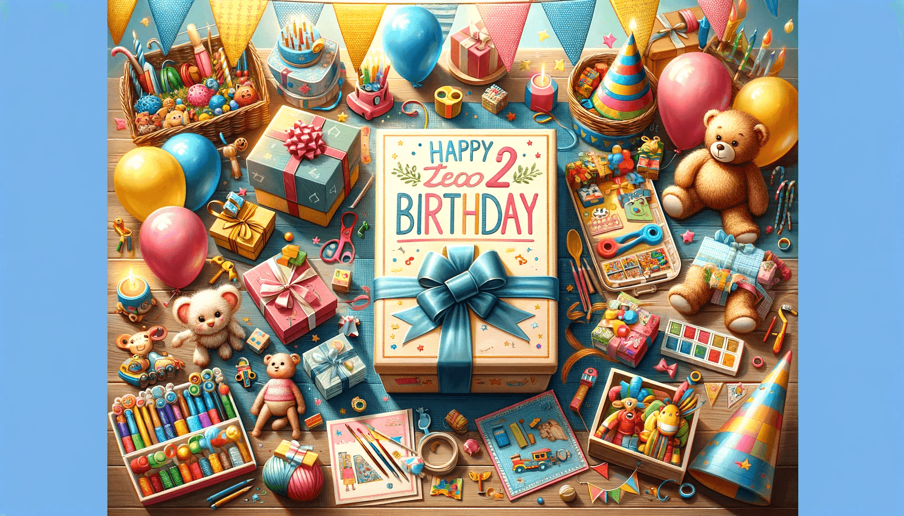 Ihanat lahjaideat 2-vuotiaalle!