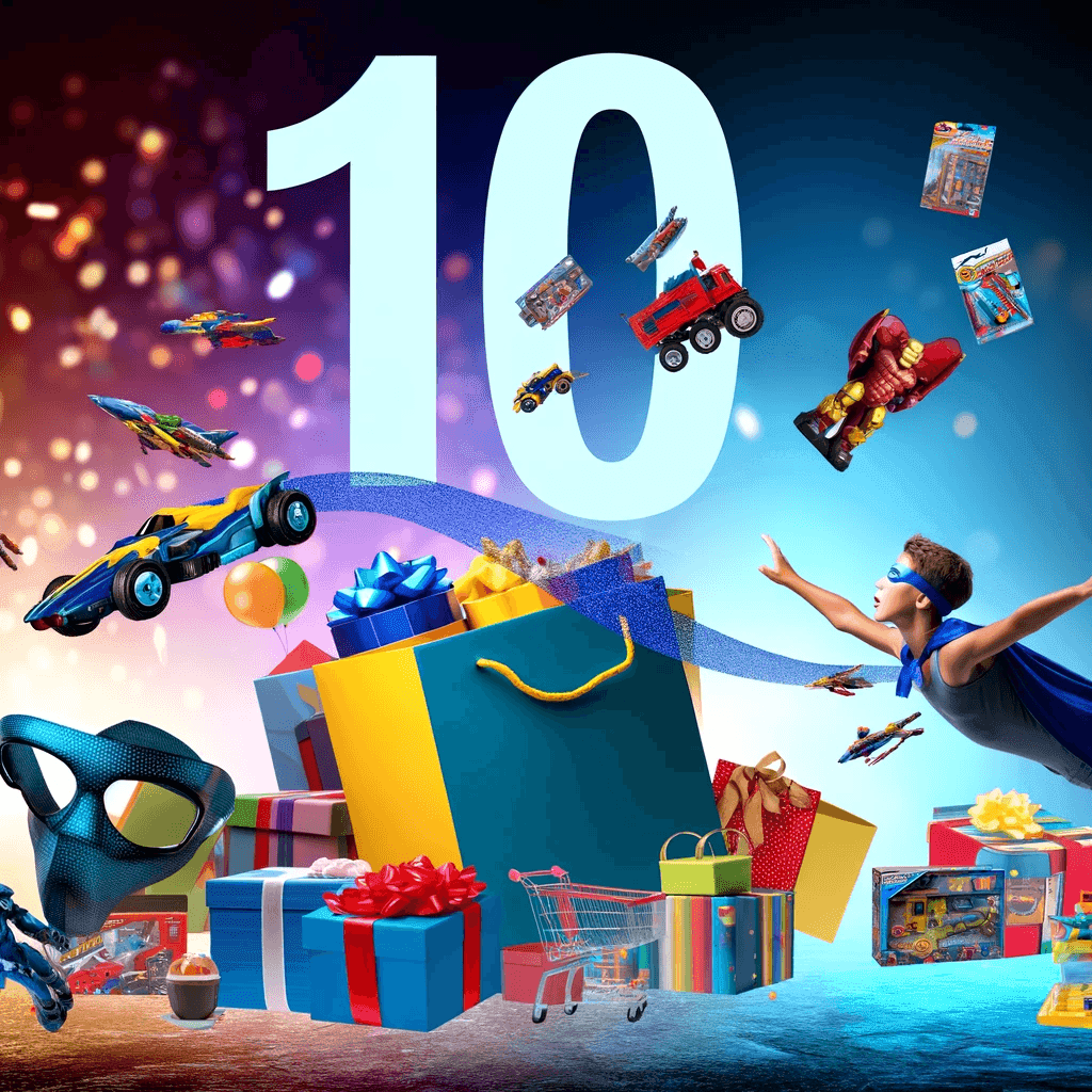 Lahja 10 vuotiaalle pojalle