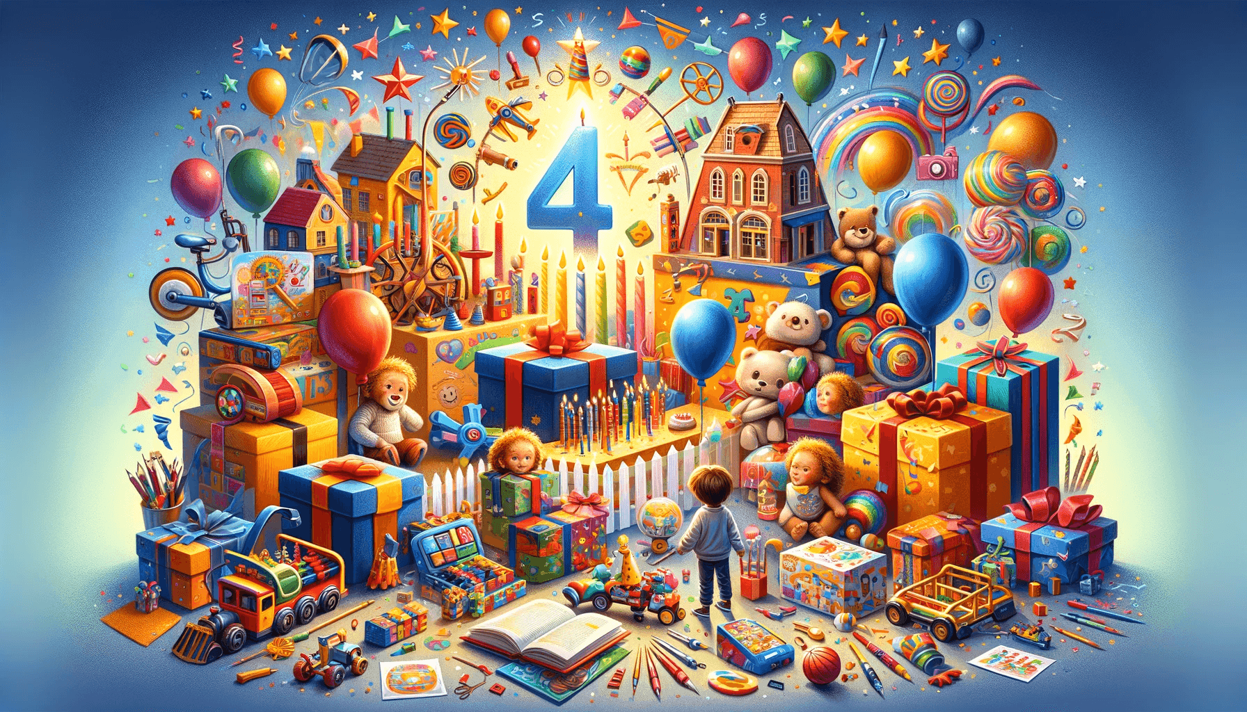 Parhaat lahjaideat 4-vuotiaalle!