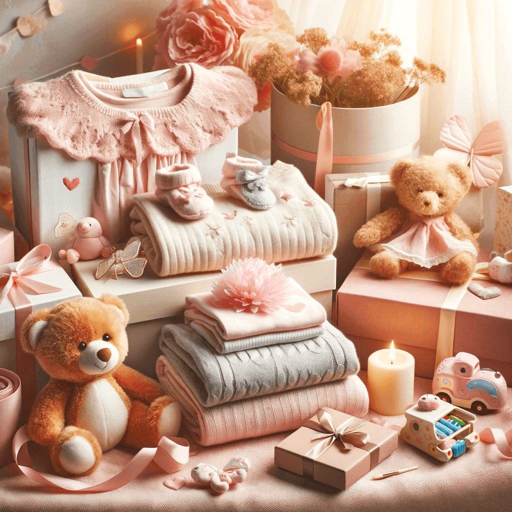 Vastasyntyneen tytölle - Pehmeät nallet ja aktivoivat lelut!