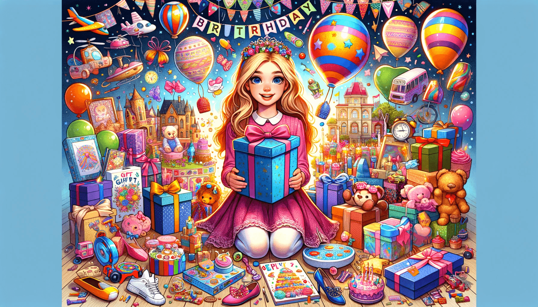 Syntymäpäivälahja tytölle