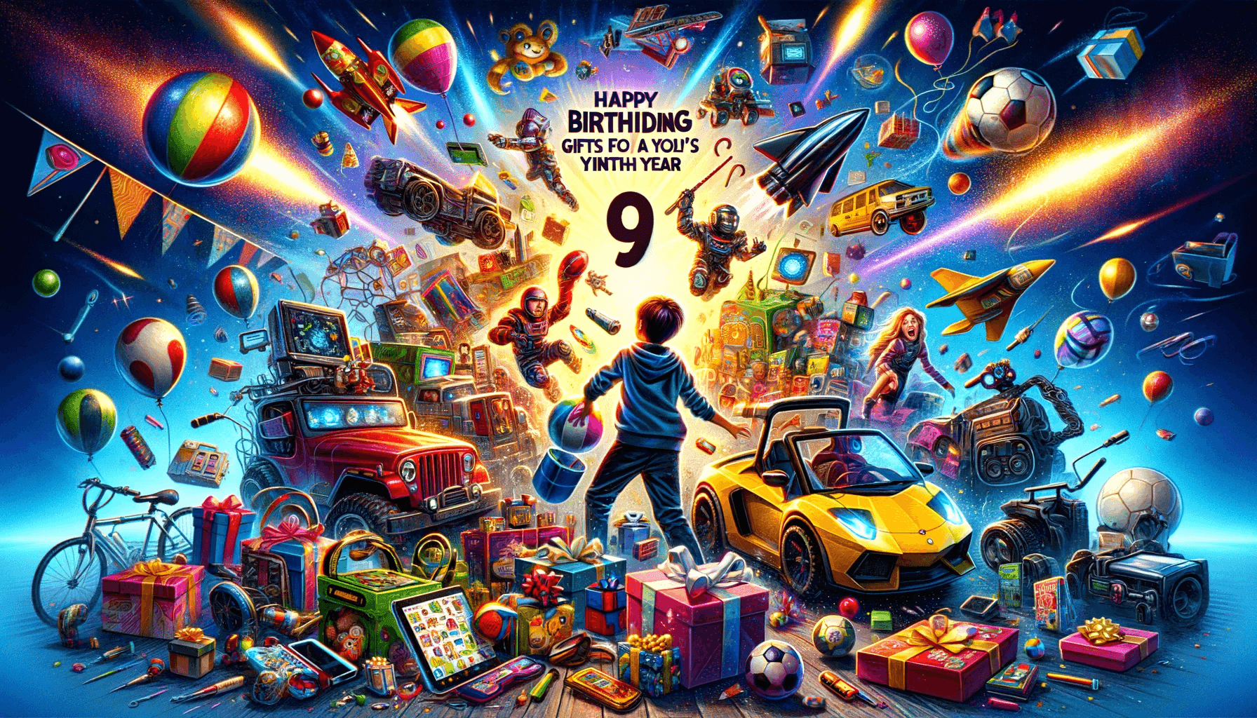 Lahjaideoita 9-vuotiaalle!