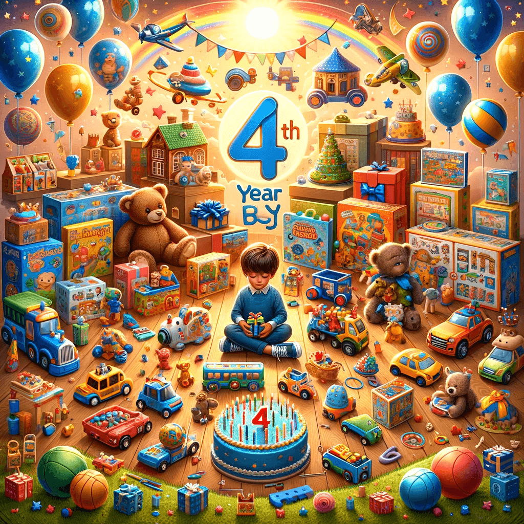 Lahja 4 vuotiaalle pojalle