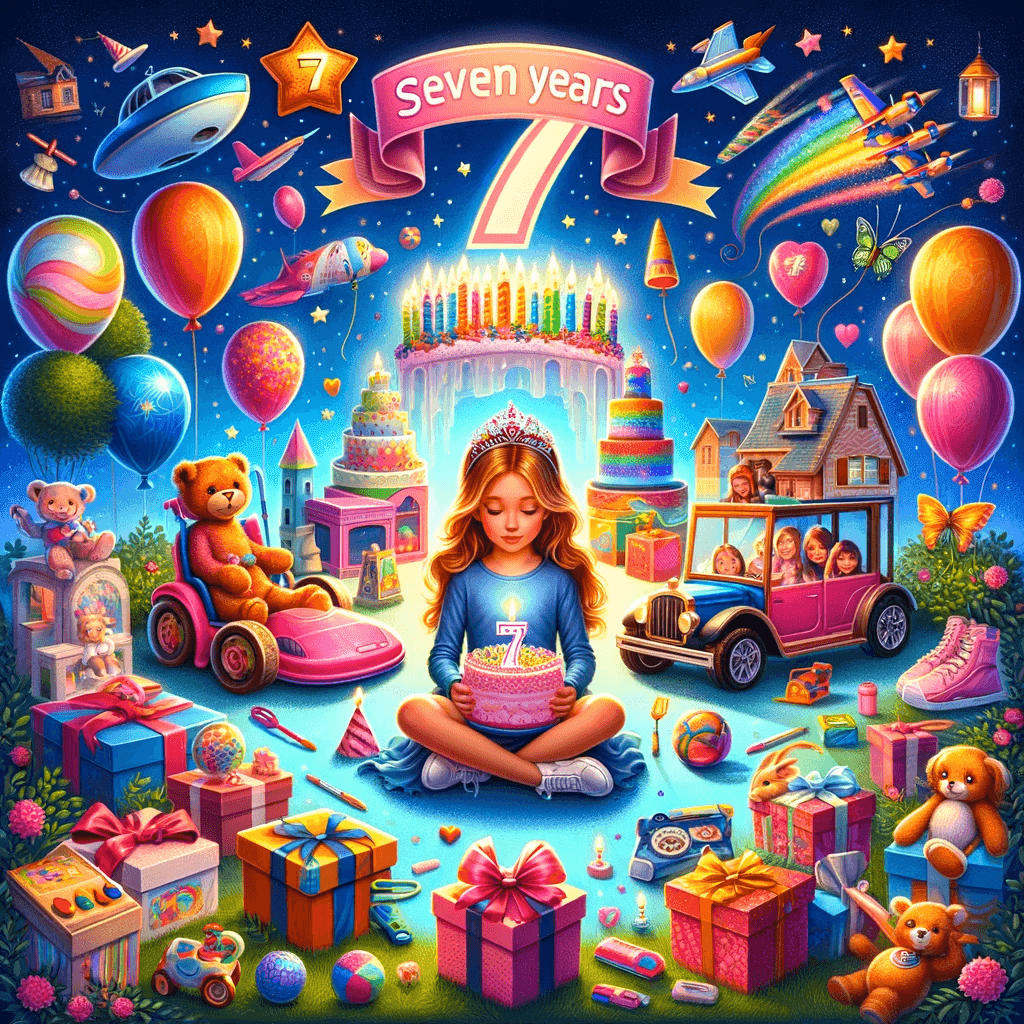 7-Vuotiaalle tytölle ihanimmat lahjat!