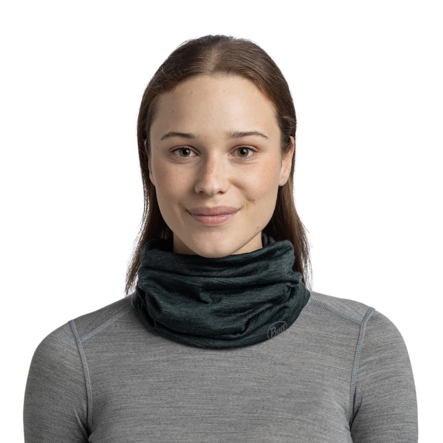 Buff Lightweight Merino Multistripes Forest kauluri