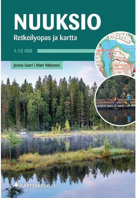 - Nuuksio Retkeilyopas Ja Kartta kirja