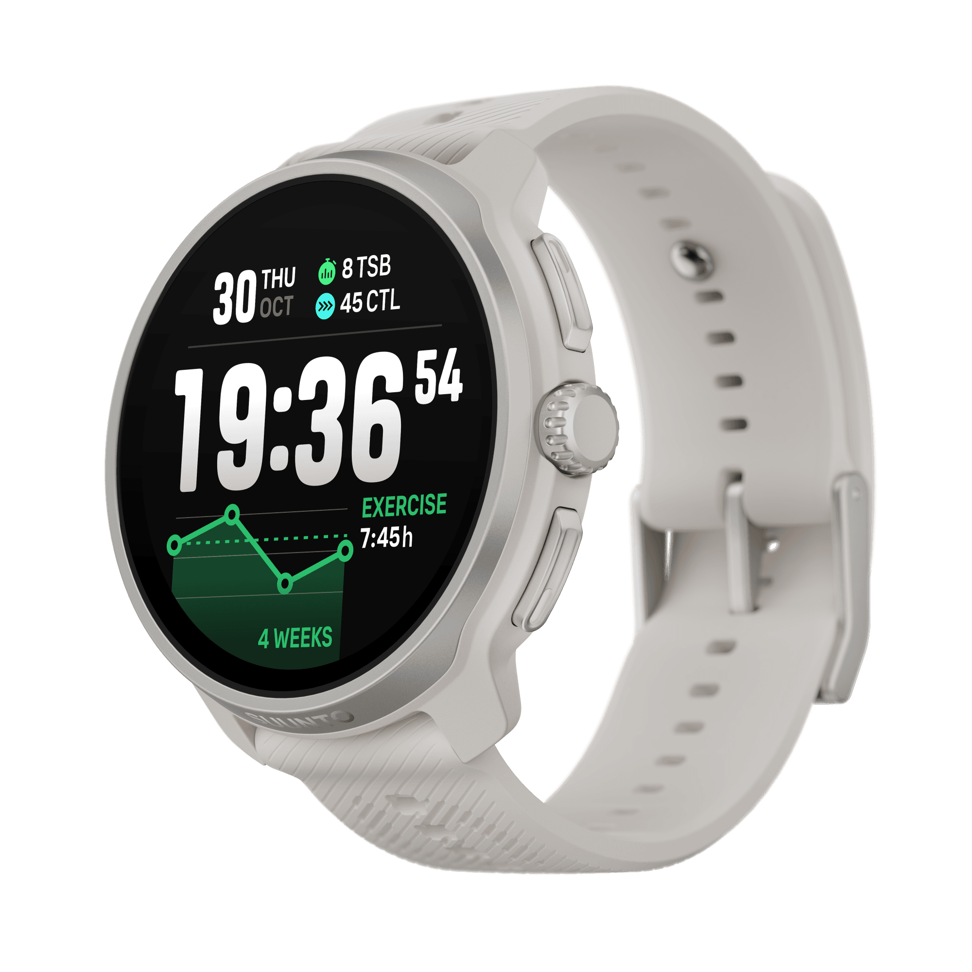 Suunto Race 2 Stainless Steel Feather Gray urheilukello