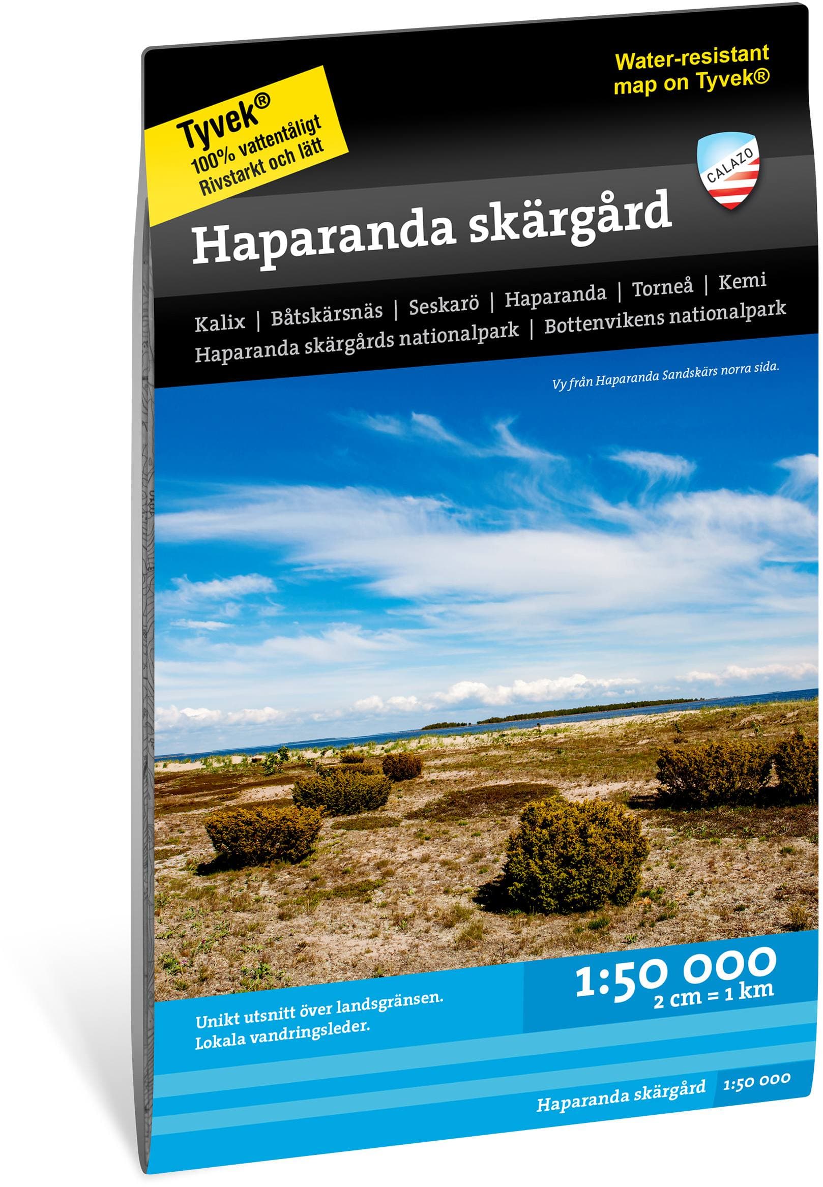 Calazo Haparanda retkeilykartta