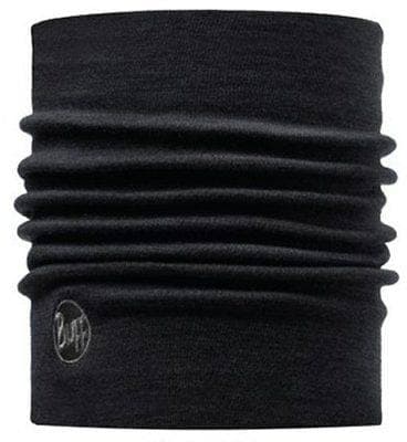 Buff Heavyweight Merino Solid Black putkihuivi