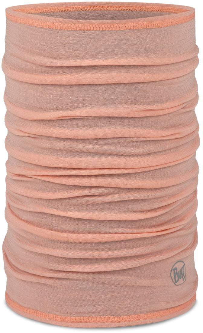 Buff Lightweight Merino Solid Coral huivi/kauluri