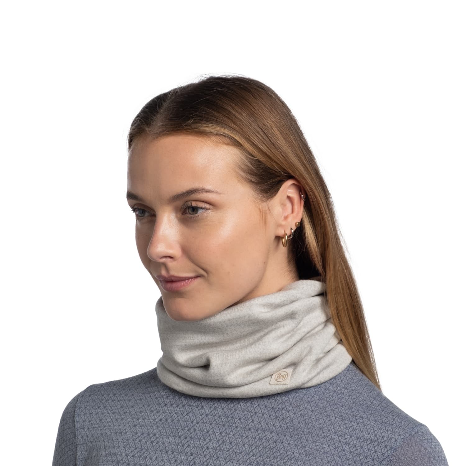 Buff Heavyweight Merino Solid Cloud kauluri