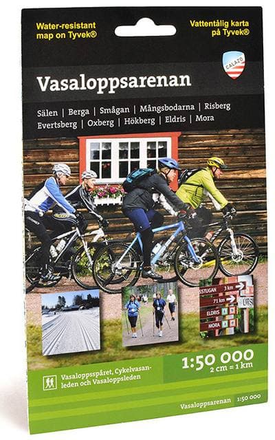 Calazo Vasaloppsarenan Tyvek retkeilykartta