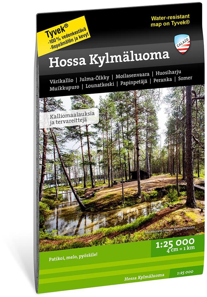 Calazo Hossa Kylmäluoma Tyvek retkeilykartta