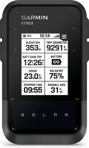 Garmin eTrex Solar käsikäyttöinen gps