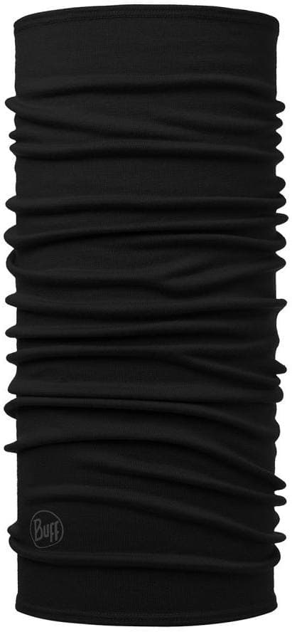Buff Midweight Merino Black huivi ja kauluri