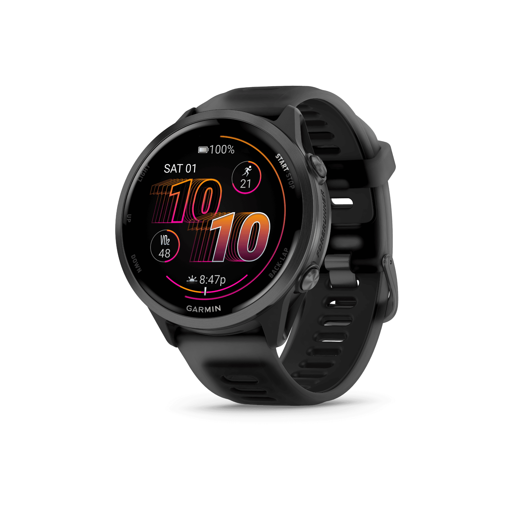 Garmin Forerunner 570 Hiilenharmaa/musta/musta urheilukello