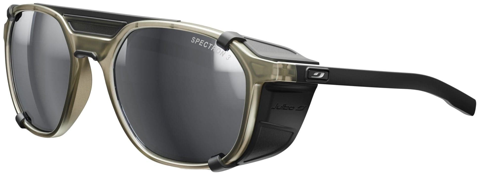 Julbo Slack Cover Shiny Translucent Beige Spectron 3 Silver Flash Shiny Translucent Beige / Black Silver