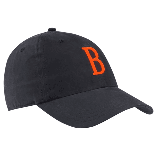 Beretta Unisex Big B Cap Black & Orange