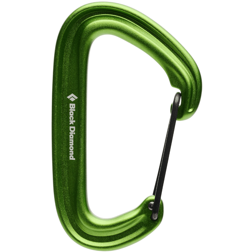 Black Diamond Litewire Carabiner Envy Green