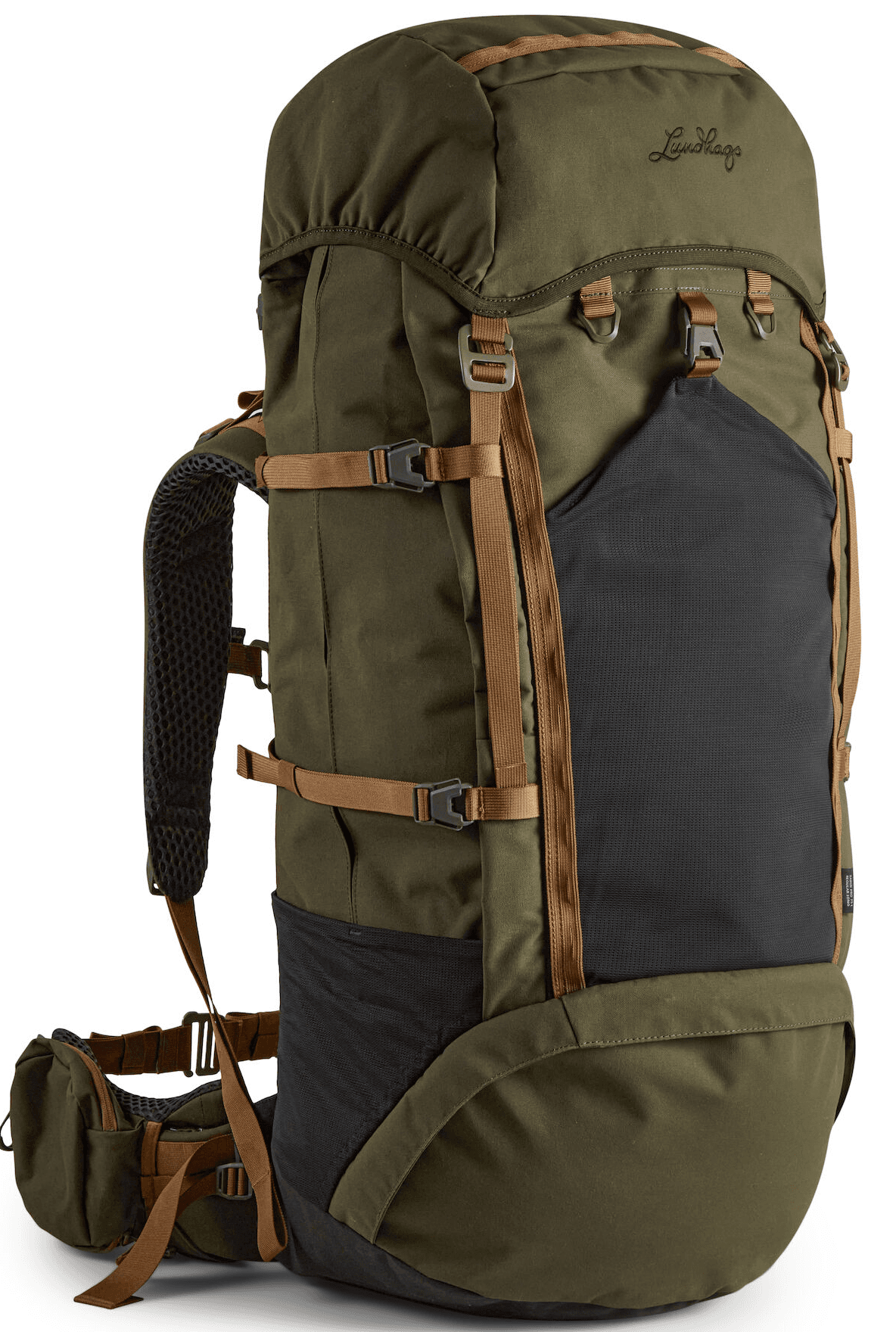 Lundhags Saruk Pro 90 L Regular Long rinkka, maastonvihreä