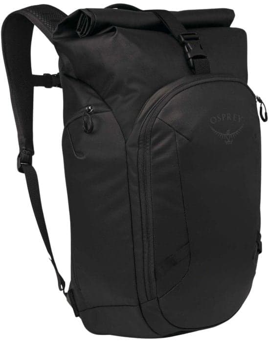Osprey Transporter Roll Top Pack Raven Black/Black