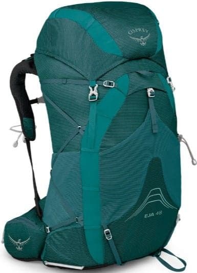 Osprey Eja 48 naisten rinkka, vihreä
