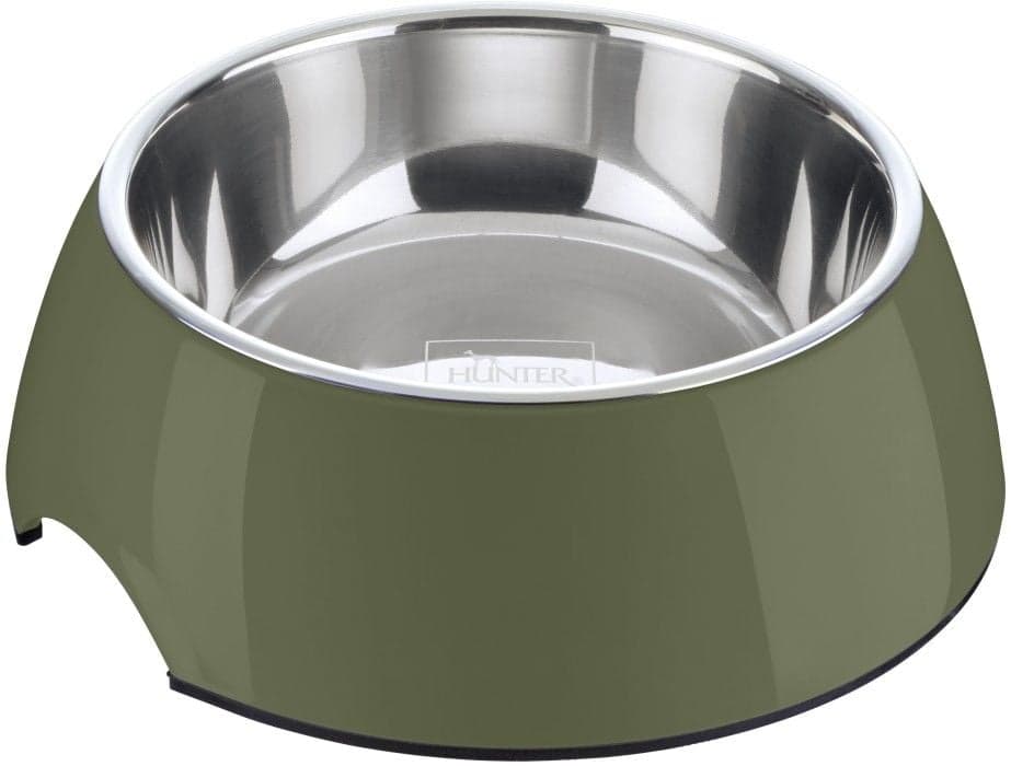 HUNTER Bowl Melamin koirankuppi, 700 ml, Khaki