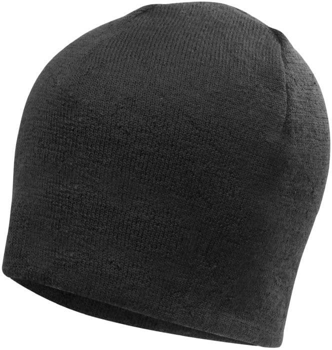 Woolpower Cap 400 merinovillapipo, unisex, musta