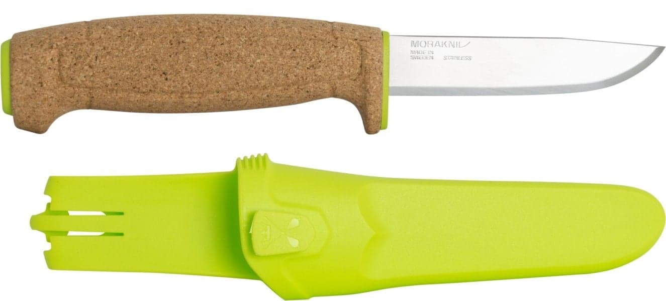 Morakniv kelluva puukko, limenvihreä