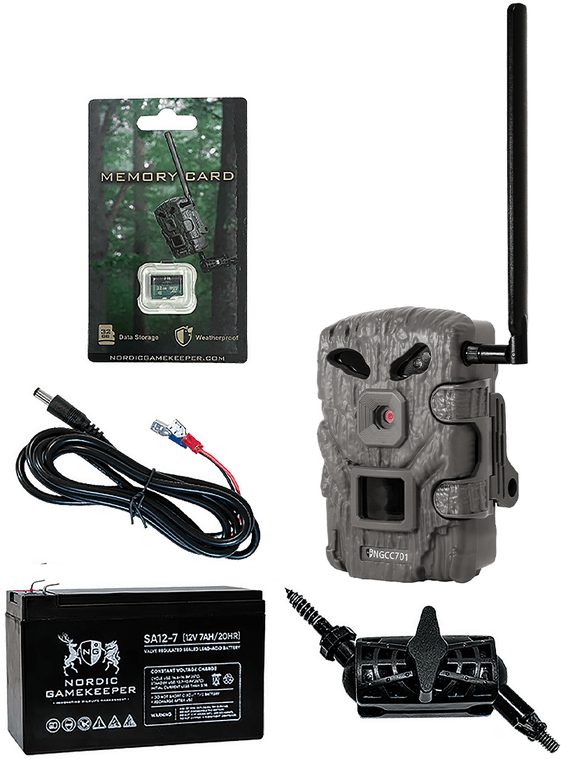 Nordic Gamekeeper Cloud Camera Bundle valvontakamerapaketti