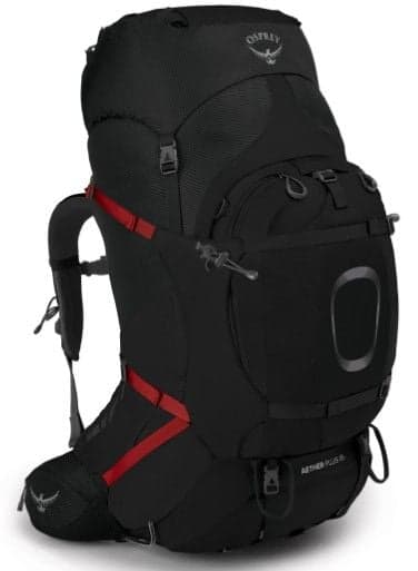 Osprey Aether Plus 85L Black
