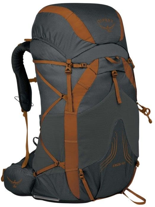 Osprey M's Exos 58L Dark Charcoal Grey