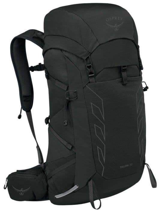Osprey M's Talon 33L Black/Coal Grey