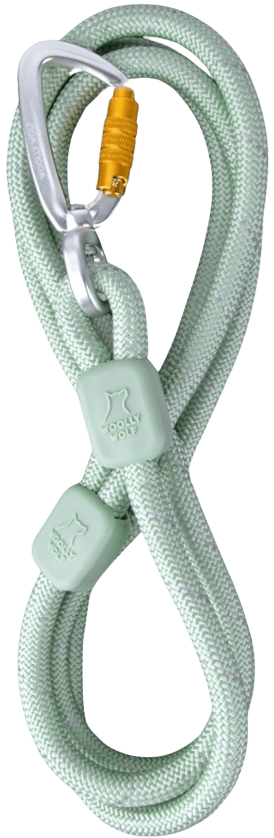 Woolly Wolf Rope Leash köysihihna, 10 mm, vaaleanminttu