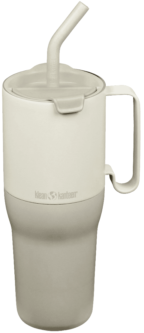 Klean Kanteen Rise TumblerFlip Lid w/Straw muki, 1L, Tofu