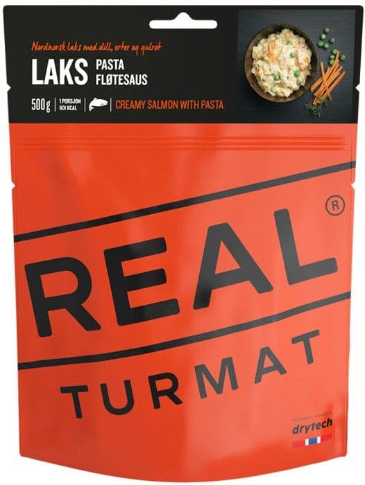 REAL Turmat Creamy Salmon with Pasta lohipasta