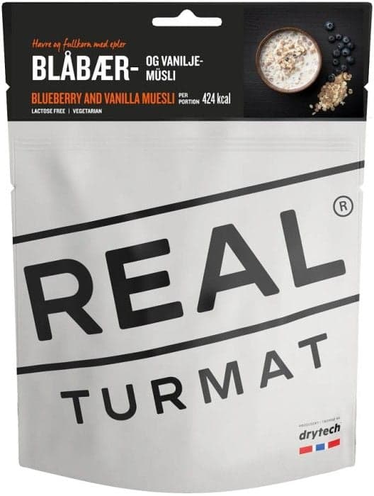 REAL Turmat mustikkamysli vaniljalla