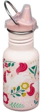 Klean Kanteen Kid Classic Narrow 355ml (w/ Kid Sippy) Leaping Unicorns