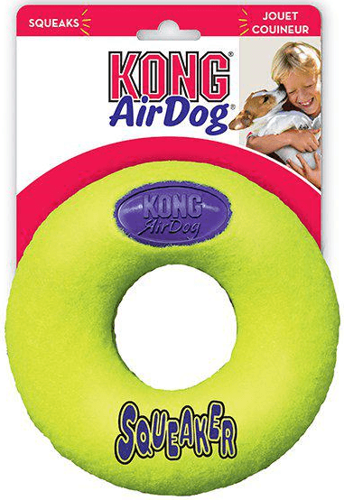 Kong Airdog Squeakair Donut koiranlelu