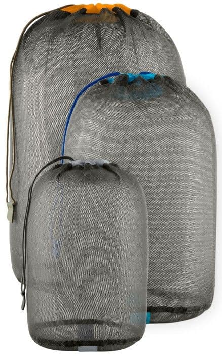 Sea To Summit Eco Mesh Stuffsack Set 5-8-13 L