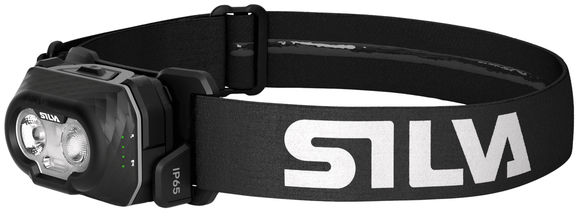 Silva Discover Hybrid otsalamppu, Black 500 lumen