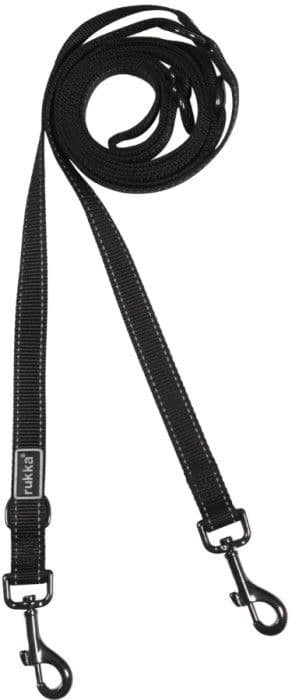 Rukka Bliss Multi Leash M Black