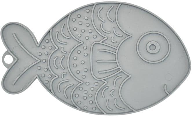 Fiboo Fishka Slickmatta 21 cm Ljusgrå